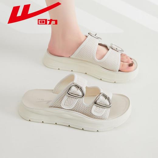 回力拖鞋女外穿2025夏季时尚一字拖轻便百搭洋气高颜值沙滩拖鞋女 商品图6