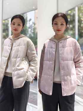 58M859时尚气质款新中式国风圆领鹅绒服