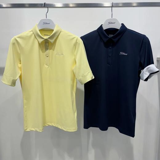 Tit家新款女士拼色翻袖短袖上衣来啦！🇻🇳渠道货❗他家出品始终是主旋律，基本都少不了它，压轴款拼色小衫，一整个冰爽🧊casual夏日限定！ 商品图0