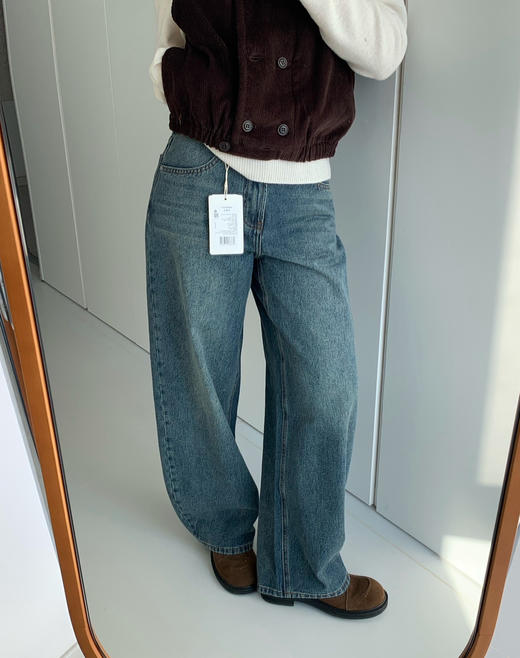 Miss sixty休闲廓形牛仔裤弯刀裤12.18 商品图11