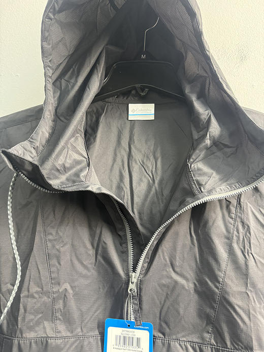 Columbia/哥伦比亚 女士纯色抽绳连帽袋鼠兜半拉链休闲卫衣 商品图2