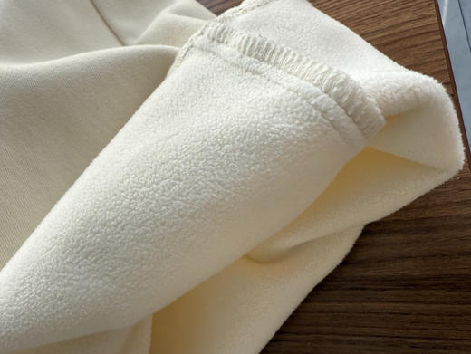 【周末秒杀 直接调价 下单即可】小禾 米白色 加绒加厚 直筒 阔腿裤 白牛 牛仔裤 商品图2