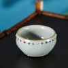 问鼎汝瓷鼎峰系列天青乙巳七宝战鼓杯（描金） 商品缩略图5