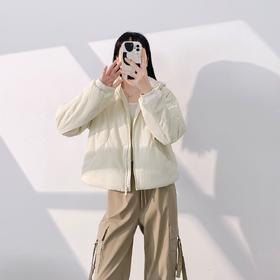 高阶款 媲美羽绒【Lu家同款小奶包轻量棉服】防风防溅水 蓬松轻盈 手感细腻  轻暖出行 杜绝湿冷 LYZ