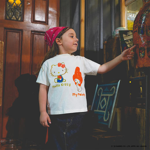 【重磅限定】GO TO HOLLYWOOD x HELLO KITTY 印花头巾 商品图2