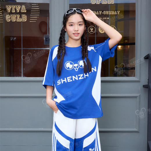 雅兰特文创深圳服夏运短袖短裤套装-男女同款 商品图2