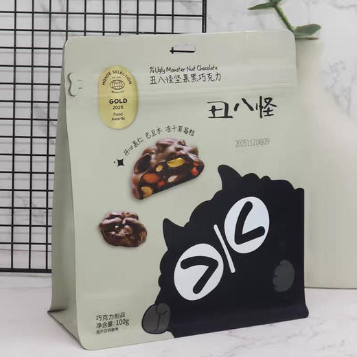 丑八怪坚果黑巧克力100g 商品图0
