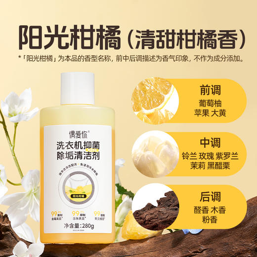偶爱你  家居清洁 地板清洁剂1瓶+洗衣机清洁剂1瓶 商品图9