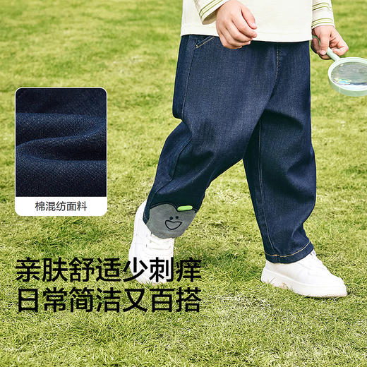 【balaOne】巴拉巴拉童装儿童长裤男童2026新款春秋装宽松萝卜裤 商品图3
