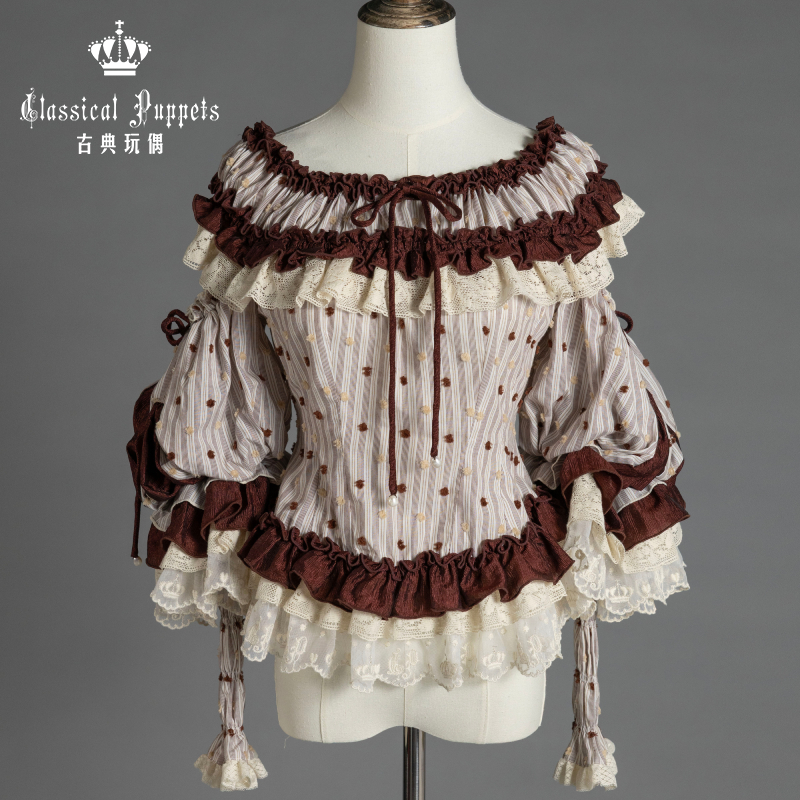 【储值金活动】致幻蘑菇森林 内搭 古典玩偶 Lolita，限充值储值金用户，请使用优惠券兑换