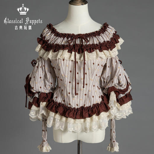 【储值金活动】致幻蘑菇森林 内搭 古典玩偶 Lolita，限充值储值金用户，请使用优惠券兑换 商品图0