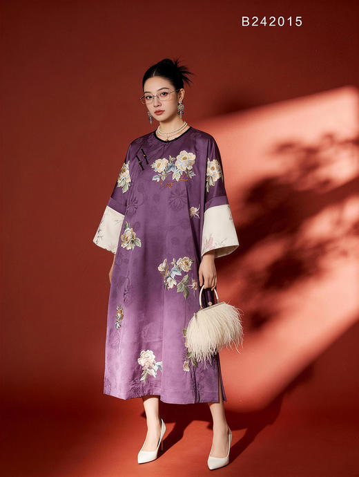 B242015香云纱连衣裙 商品图1