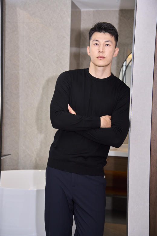 会员-拇指白小衫高端羊毛圆领T恤至简品质系列 商品图1