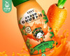 芸岭鲜生益生菌发酵有机胡萝卜汁/1瓶（230g） 商品缩略图4
