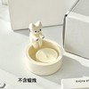 陶瓷款 可爱卡通猫咪桌面烛台 取暖喵创意摆件 家居装饰品 商品缩略图5