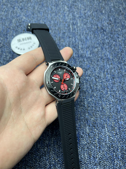 天梭 TISSOT 竞速系列 男士腕表 新款出货 原装瑞士进口石英计时机芯 商品图2