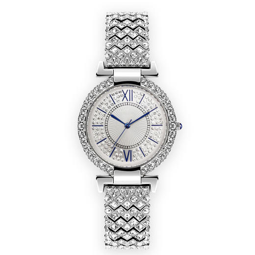 【时尚奢华❗️满天星轻奢手表】时尚潮流优雅灵动，质感纹理表盘，精钢满钻表戴，佩戴轻松便捷，全网爆款跨境亚马逊直播引流新款星钻系列QQ情人节礼物男女朋友 商品图5