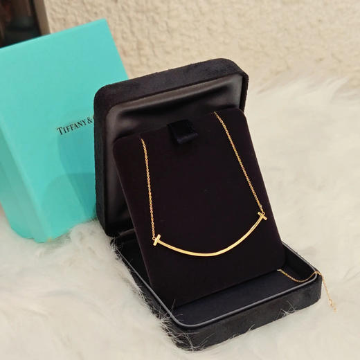 蒂芙尼 大号 18K 笑脸 项链 商品图0