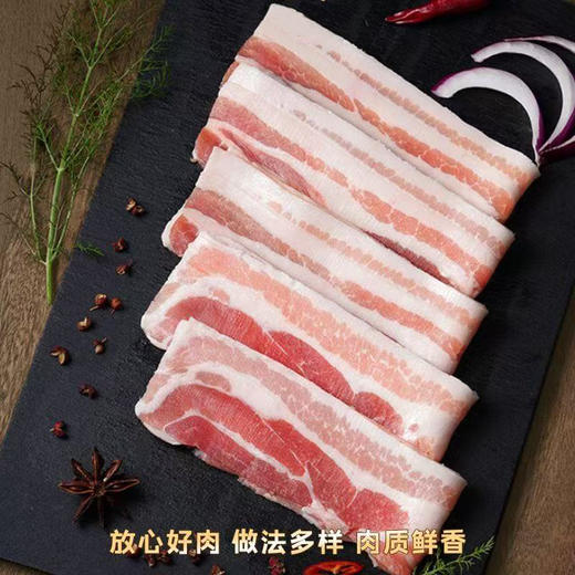 【MLT】肥瘦肉片500克/袋现杀猪肉农家散养食堂批发 商品图1
