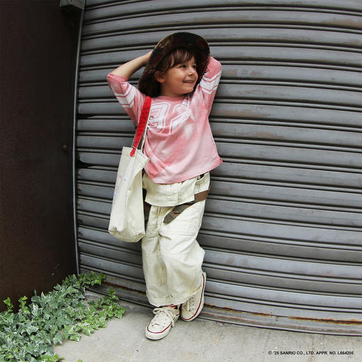 【重磅限定】DENIM DUNGAREE x HELLO KITTY 酷洛米 印花长袖T恤 商品图3