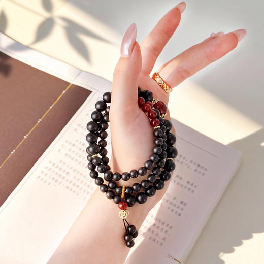 【非遗技艺】灵珠 息肌丸手串/项链 1条 匠心传承 商品图2