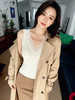 官网1400+ 华家秋冬优可丝磨毛蚕丝内里免穿文胸外穿背心女 法式V领蕾丝保暖吊带 商品缩略图3