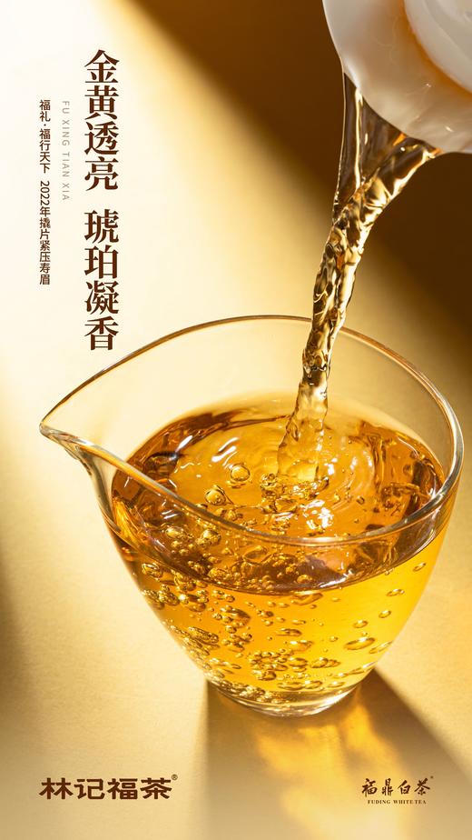 福行天下·撬片紧压寿眉2022·礼盒装240g(5g*48) 商品图5