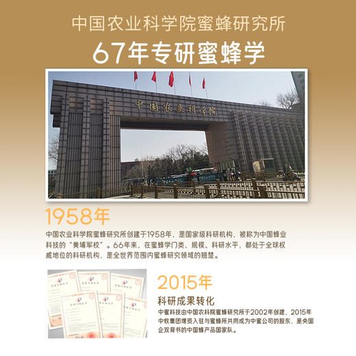 中蜜蜂三宝蜂蜜蜂王浆蜂花粉200g 4盒 商品图2