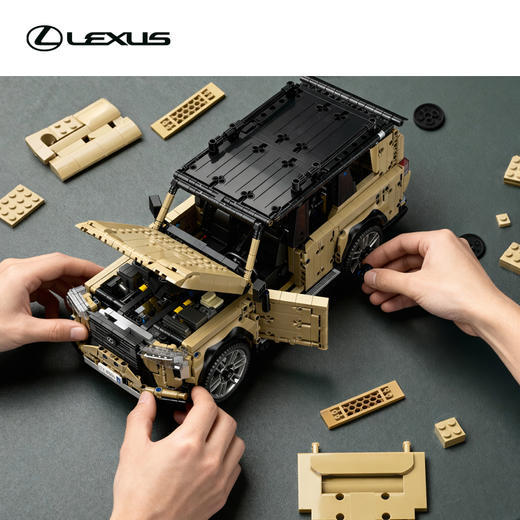 雷克萨斯GX拼装积木 商品图4