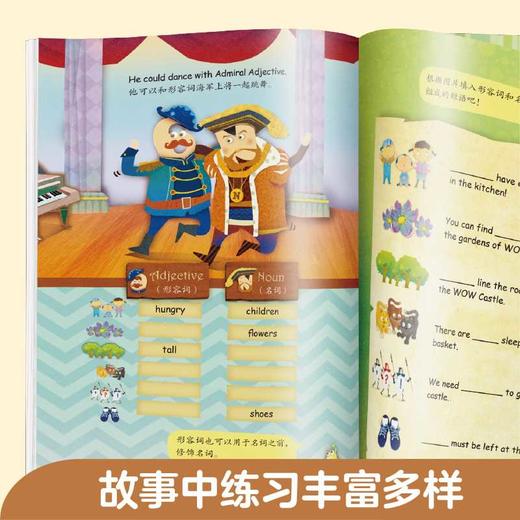 英语语法王国.词法故事真有趣(配名师视频讲解课)(全10册) 商品图3