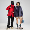 LUCKY DEER/幸运鹿情侣款时尚户外保暖防泼水透气三合一旅行外套8568 商品缩略图4