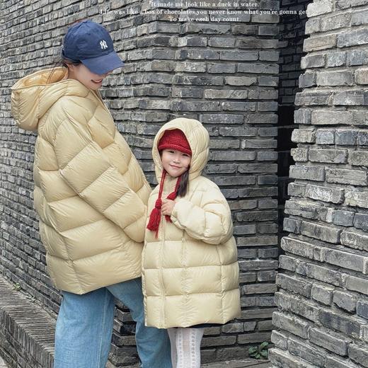 【JN*Y代工厂同源同料】高充绒中长款亲子泡芙羽绒服3.0【1W件现货72h】FF 商品图2