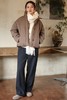 冬季棉服砂洗休闲夹棉素素文艺大气棉服 商品缩略图12