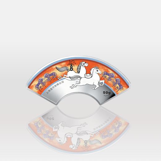 【新品】2026马年扇形银章50g 商品图1