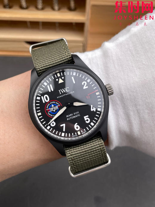 IWC万国 M+飞行员系列IW324712 马克18 马克十八 陶瓷壳 男士腕表 表径41mm
机芯：搭载进口9015改Cal.35111 商品图8