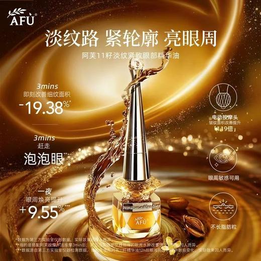 [董洁同款] 阿芙权杖眼油 紧致淡纹抗皱11籽眼部精华油A醇眼霜眼袋 商品图1