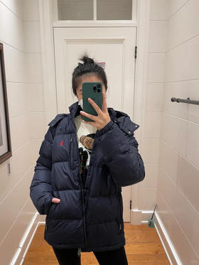 【高品质私服】【RL女士经典款宽松羽绒夹克】宽松H型，包容度絶佳，独特结构，防护升级G1080-CC【无标出货 介意慎拍】