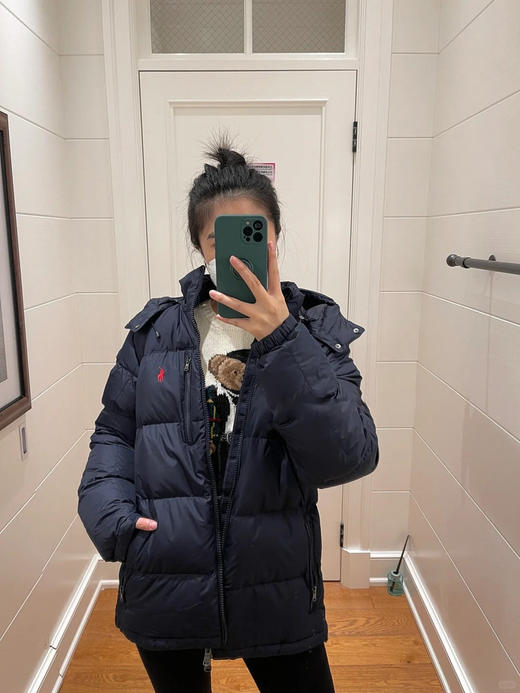 【高品质私服】【RL女士经典款宽松羽绒夹克】宽松H型，包容度絶佳，独特结构，防护升级G1080-CC【无标出货 介意慎拍】 商品图0