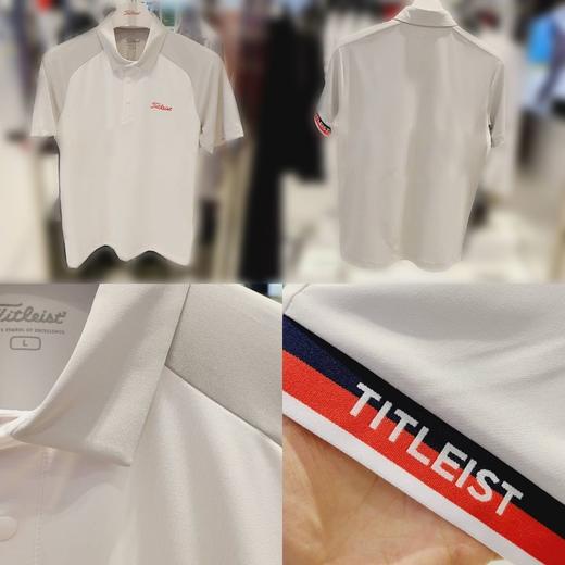 TIT家男士拼色短袖POLO衫,速干弹力面料,亲肤舒适M221608-20 商品图1