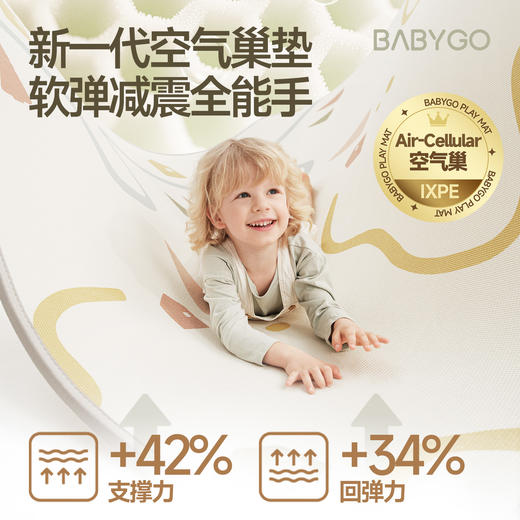 BABYGOIXPE整体垫爬行垫宝宝垫子儿童游戏垫 商品图1