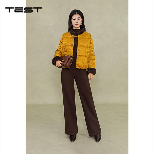 冬上新时尚气质高级感绵羊毛棉衣2254177 商品图1