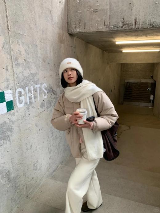 【高品质私服】【IC丝驼绒西装羽绒服】天然面料羽绒服，于简约廓形中藏纳温暖G1618-CC【无标出货 介意慎拍】 商品图5