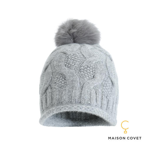 MAISON COVET 纯山羊绒毛球便帽( 买1赠1活动，不可退单件，需全单退或全单确认收货） 商品图2