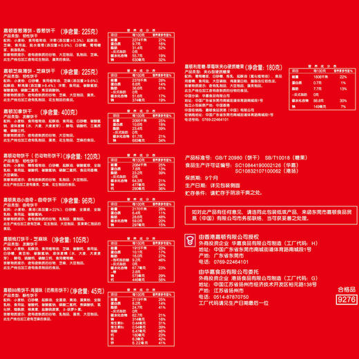 嘉顿红福大礼包1280g 商品图2