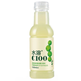 【超市】农夫水溶C100青桔皮复合饮料445ml