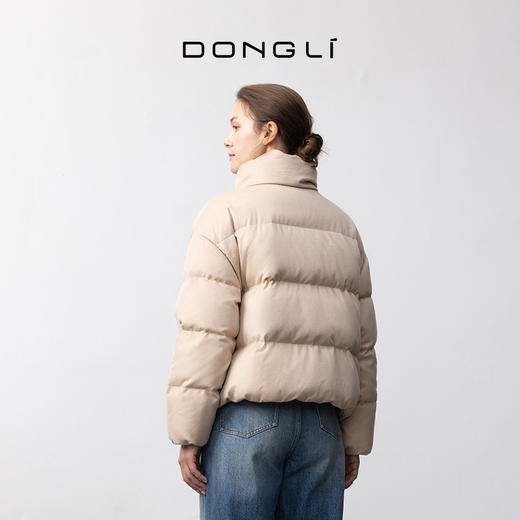 东黎 • 女士冬季短款羊绒面料羽绒服 5345 商品图5