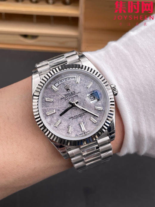GS配重版 重量170克+ 陨石面 劳力士星期日历型系列 陨石DD 日志40mm 商品图8