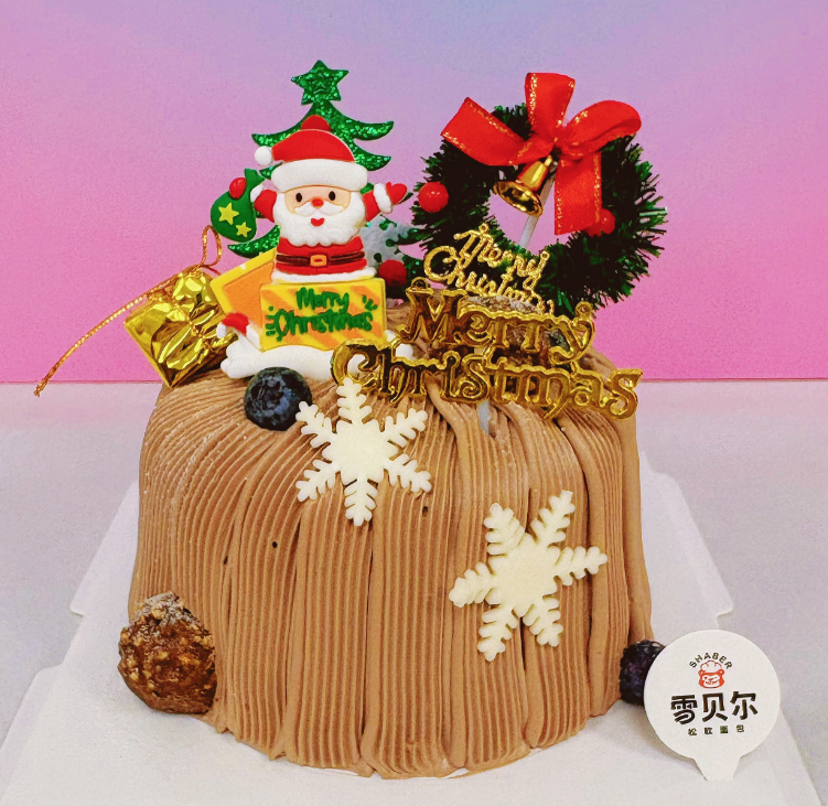 巧克力圣诞木杉