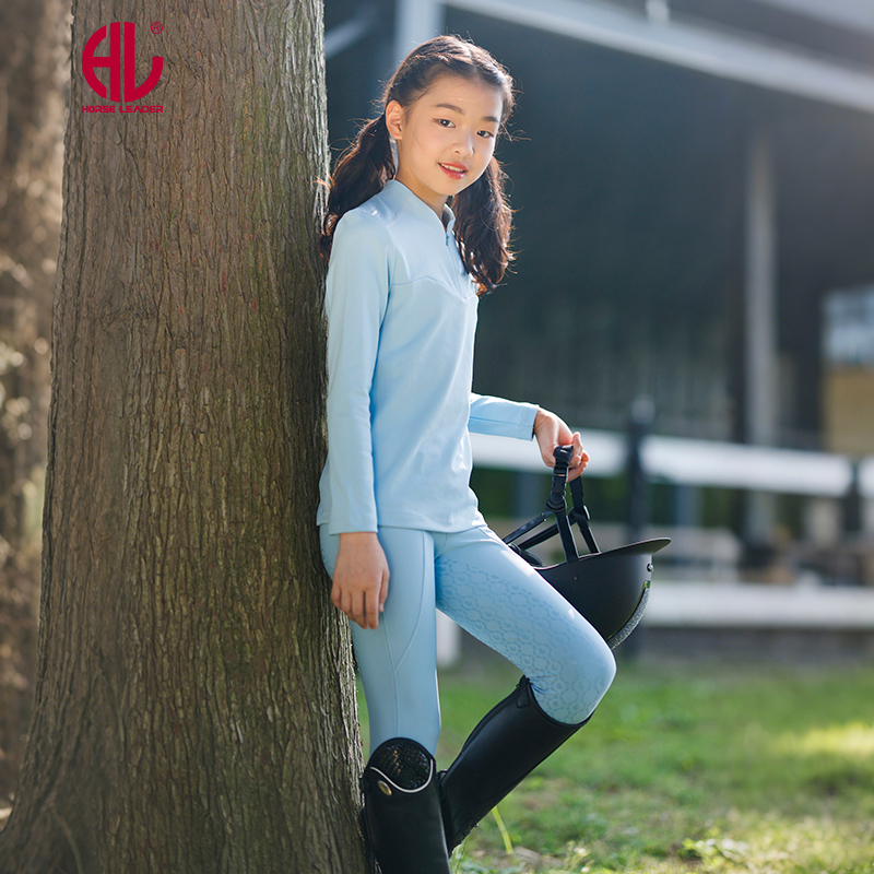 儿童四季款套装（上衣13616+全胶马裤11604）