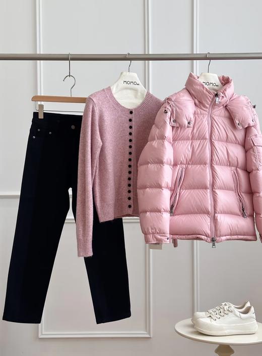 男女同款超火玛雅蒙口羽绒服460克白鸭绒 商品图0